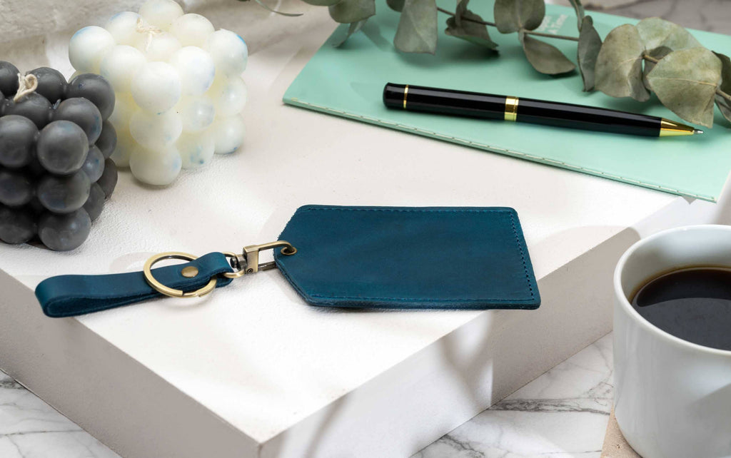 Genuine Leather luggage tags