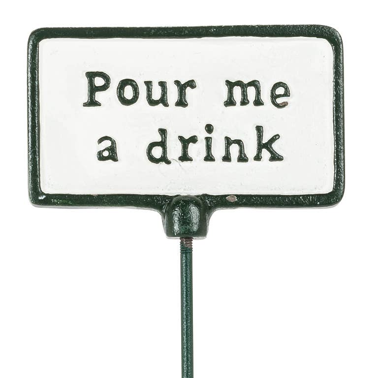 Plant Signs-Antique White-5 Assorted