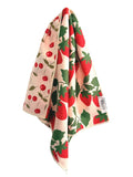 Berries & Cherries: Reversible Hand Towel -Crae.Home -