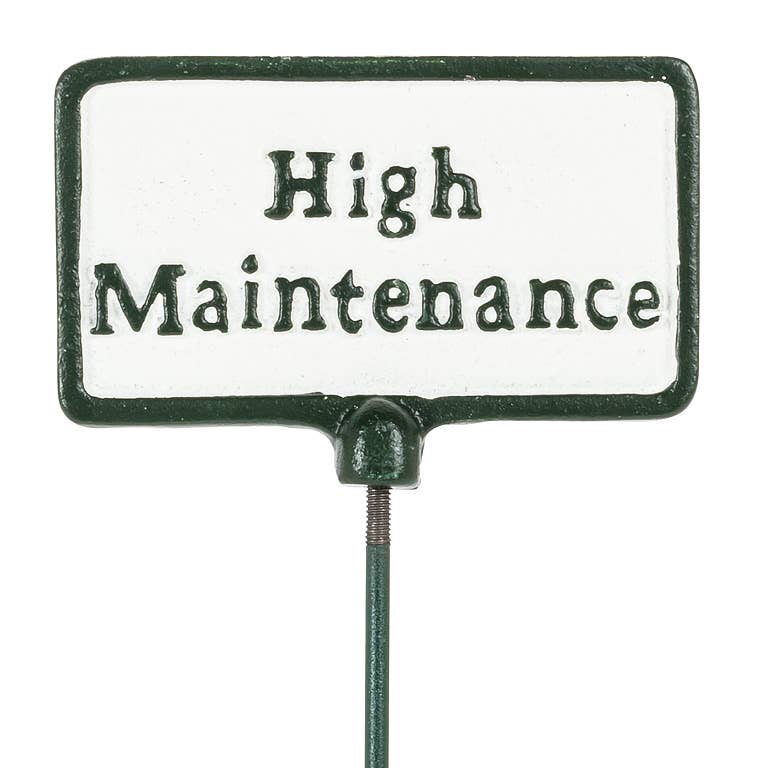 Plant Signs-Antique White-5 Assorted
