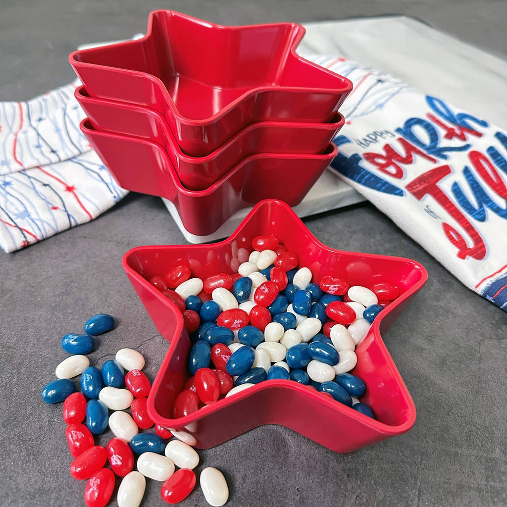 Patriotic Star Melamine 5 1/2" Bowl
