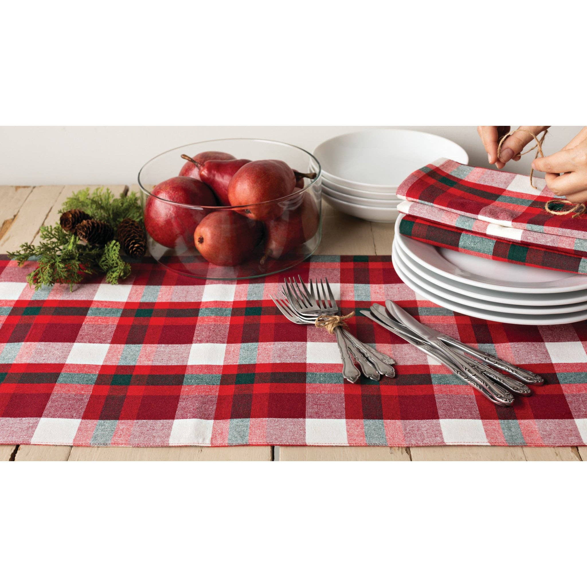 Now Designs by Danica - Recycled Cotton Tannenbaum Christmas Napkins Set of 4
