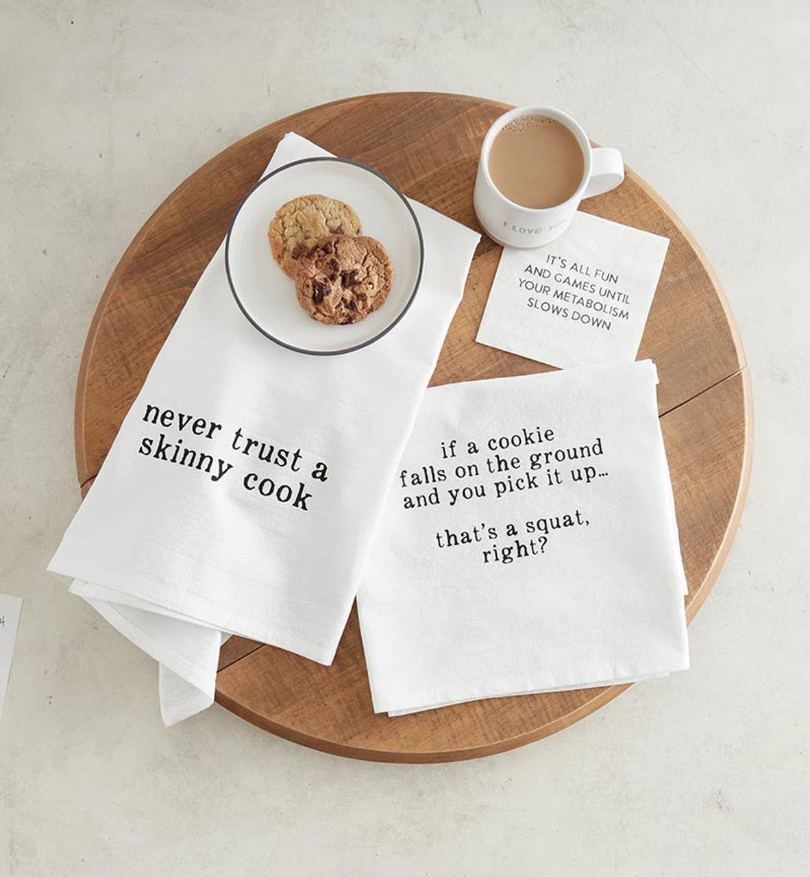 Fun and Games - Face to Face Paper Cocktail Napkins -