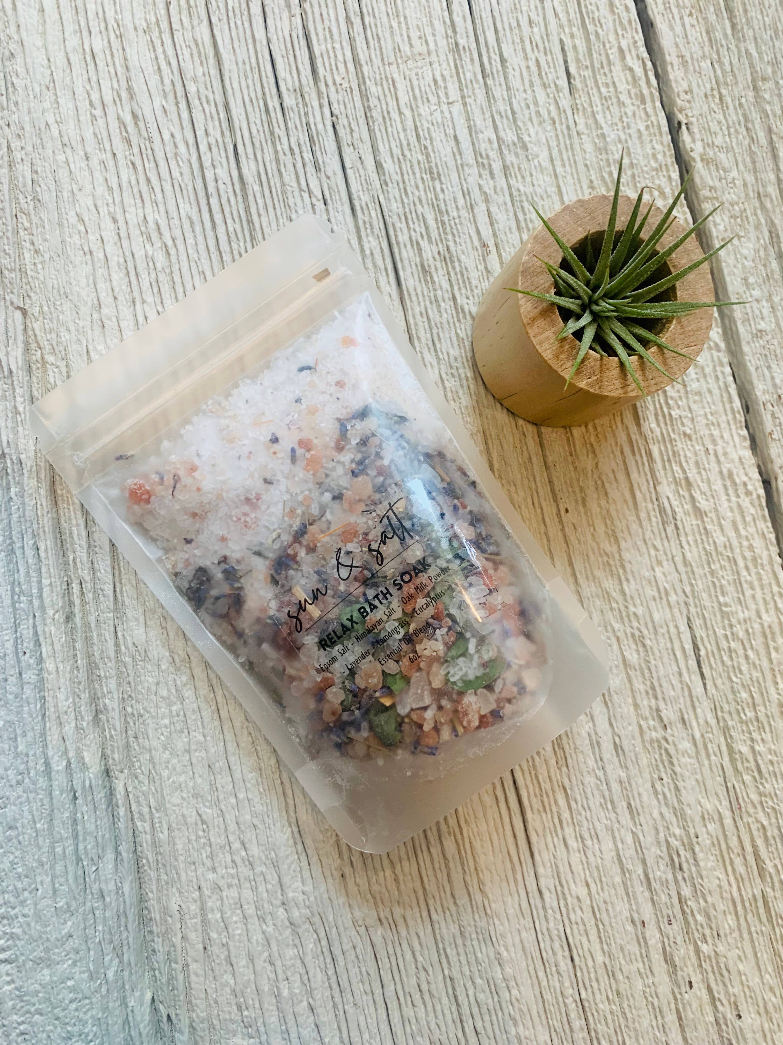 Relax Bath Soak- Bath Salt - Easter Stock -Lux&Lou -