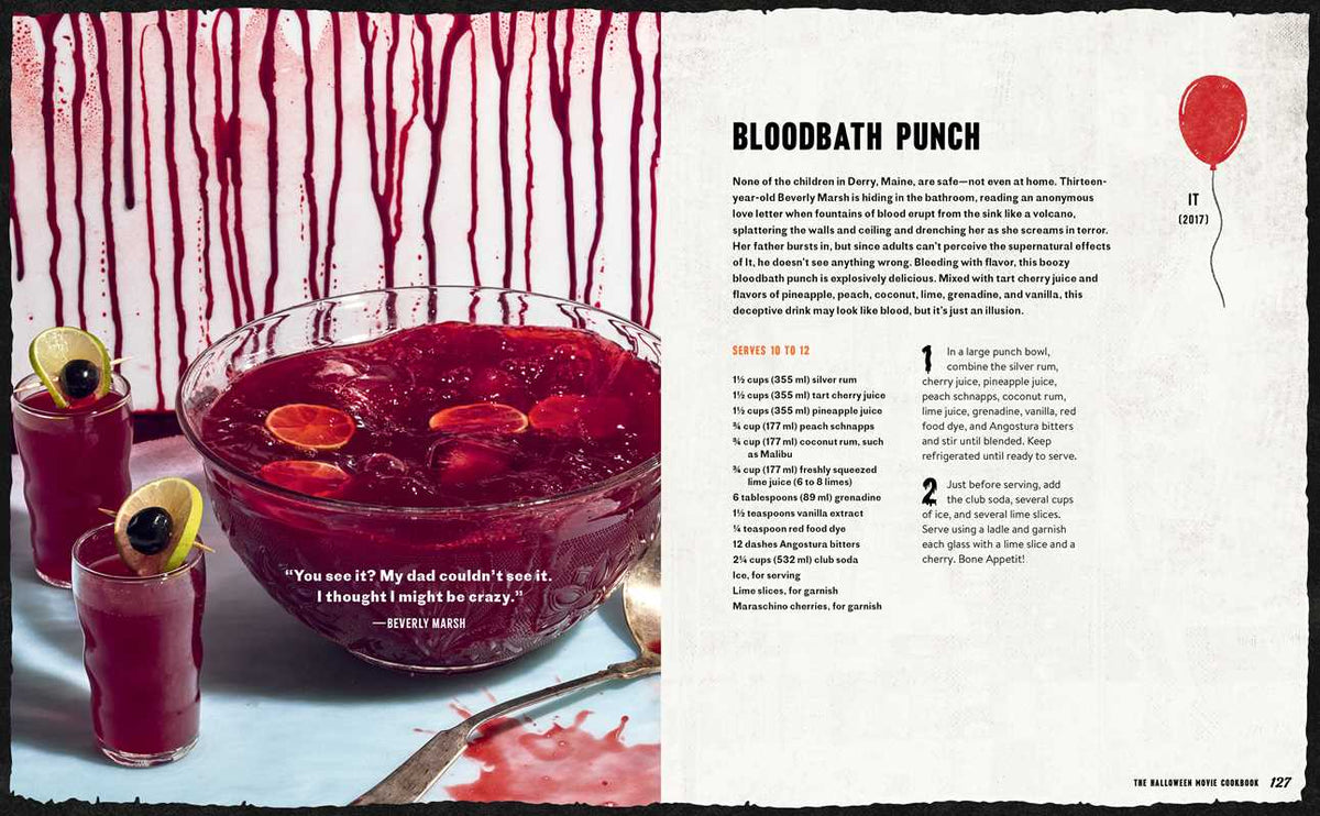 Halloween Movie Cookbook by Ryan Alvarez