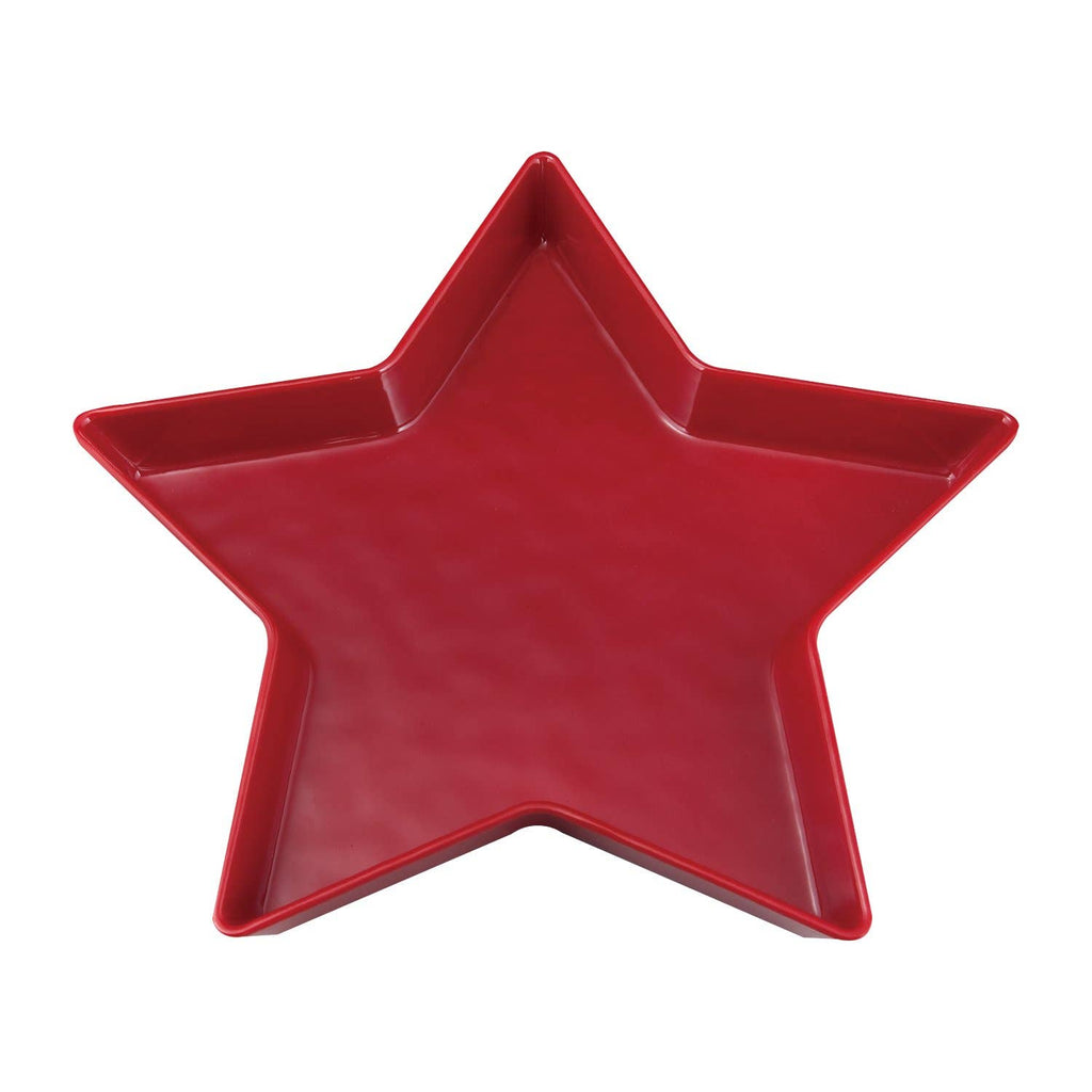 Patriotic Star Melamine 11 1/4" Plate