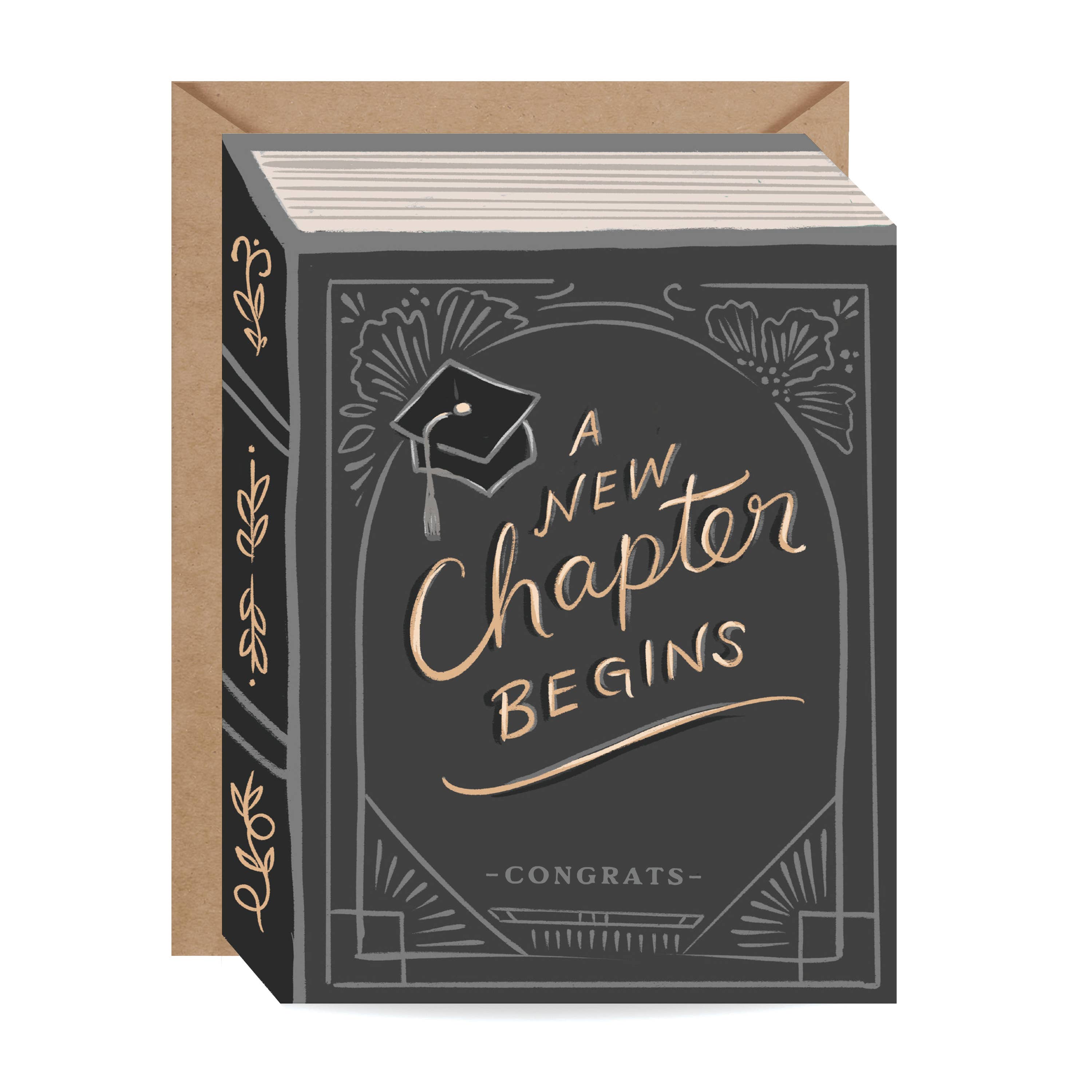 New Chapter Begins - Graduation Card