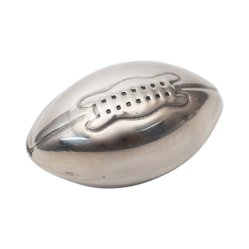 Whiskey Cubes - Football | 4-Piece Stainless Chilling Stones