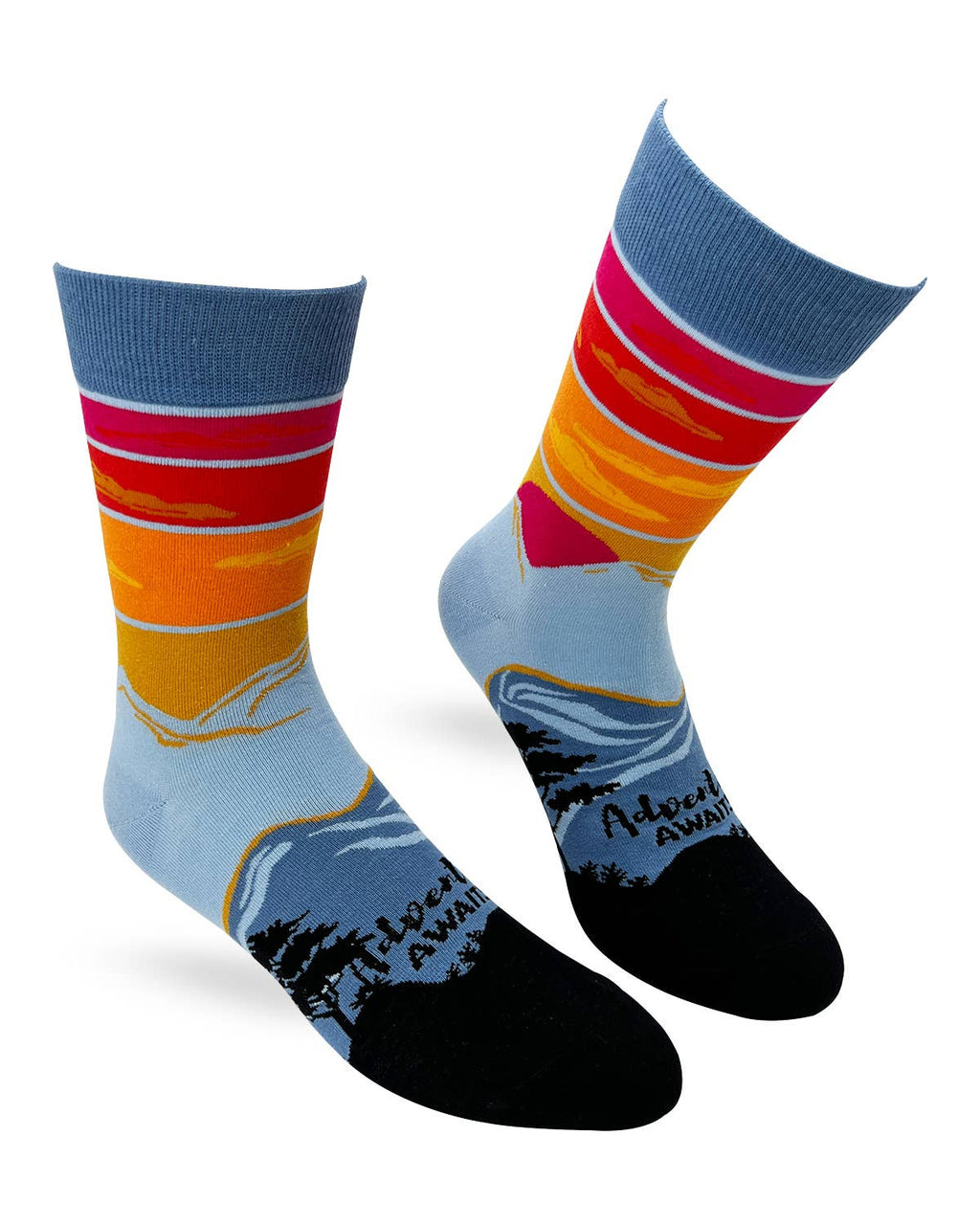 Adventure Awaits Men's Socks