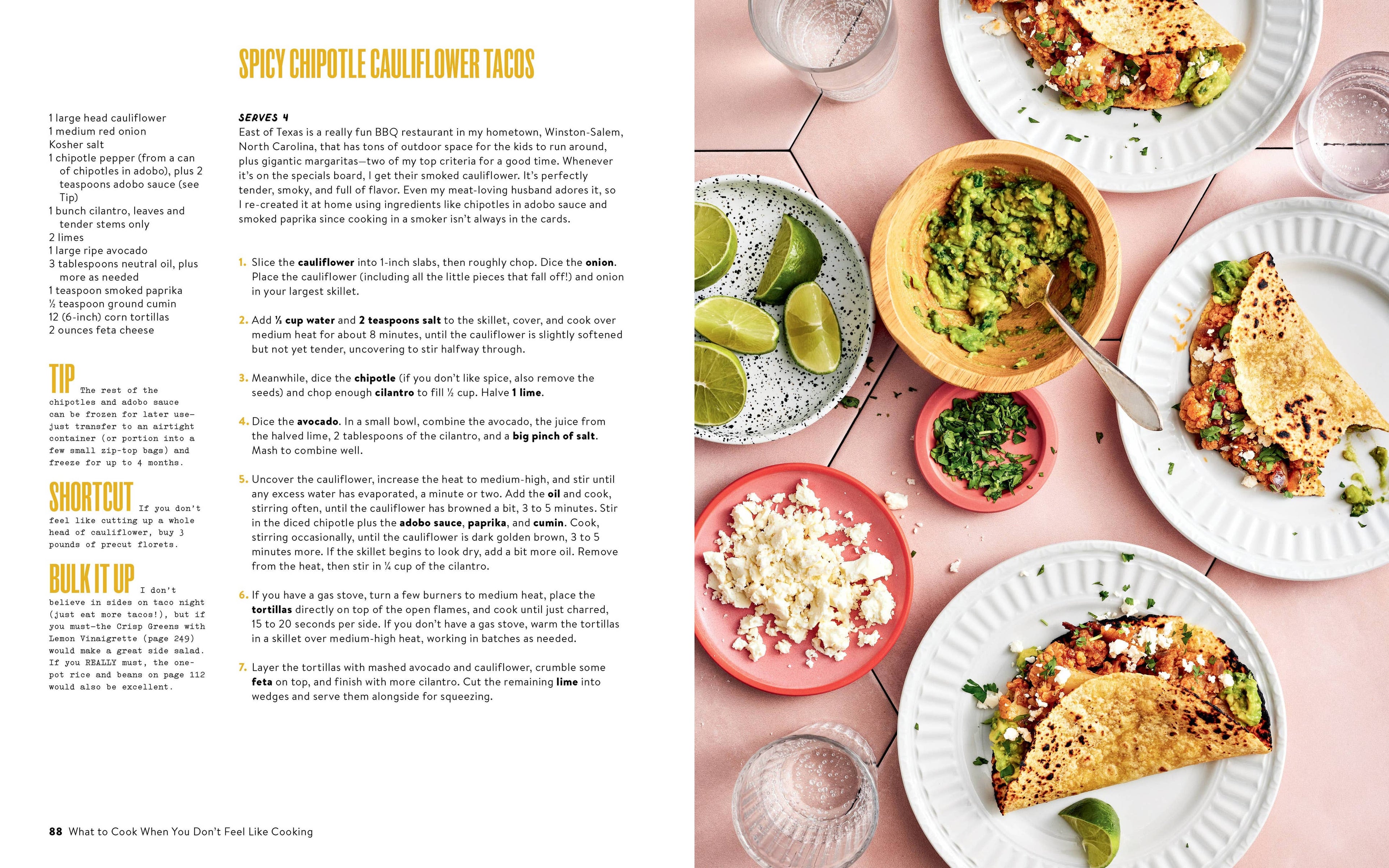 "What to Cook When You Don't Feel Like Cooking" - Hachette Book Group -
