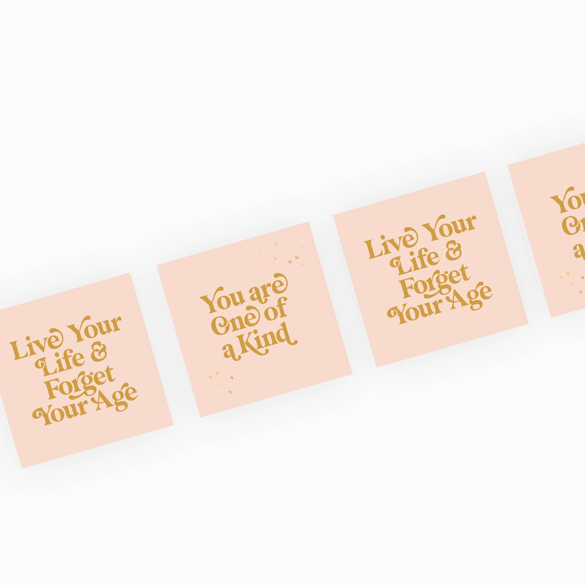 Live Your Life & One of a Kind Decorative Matchbox