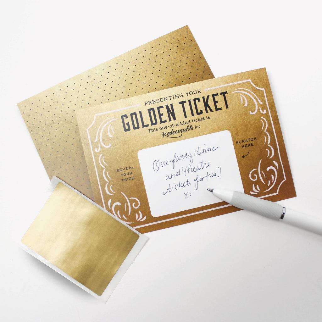 Golden Tickets - Box of 12