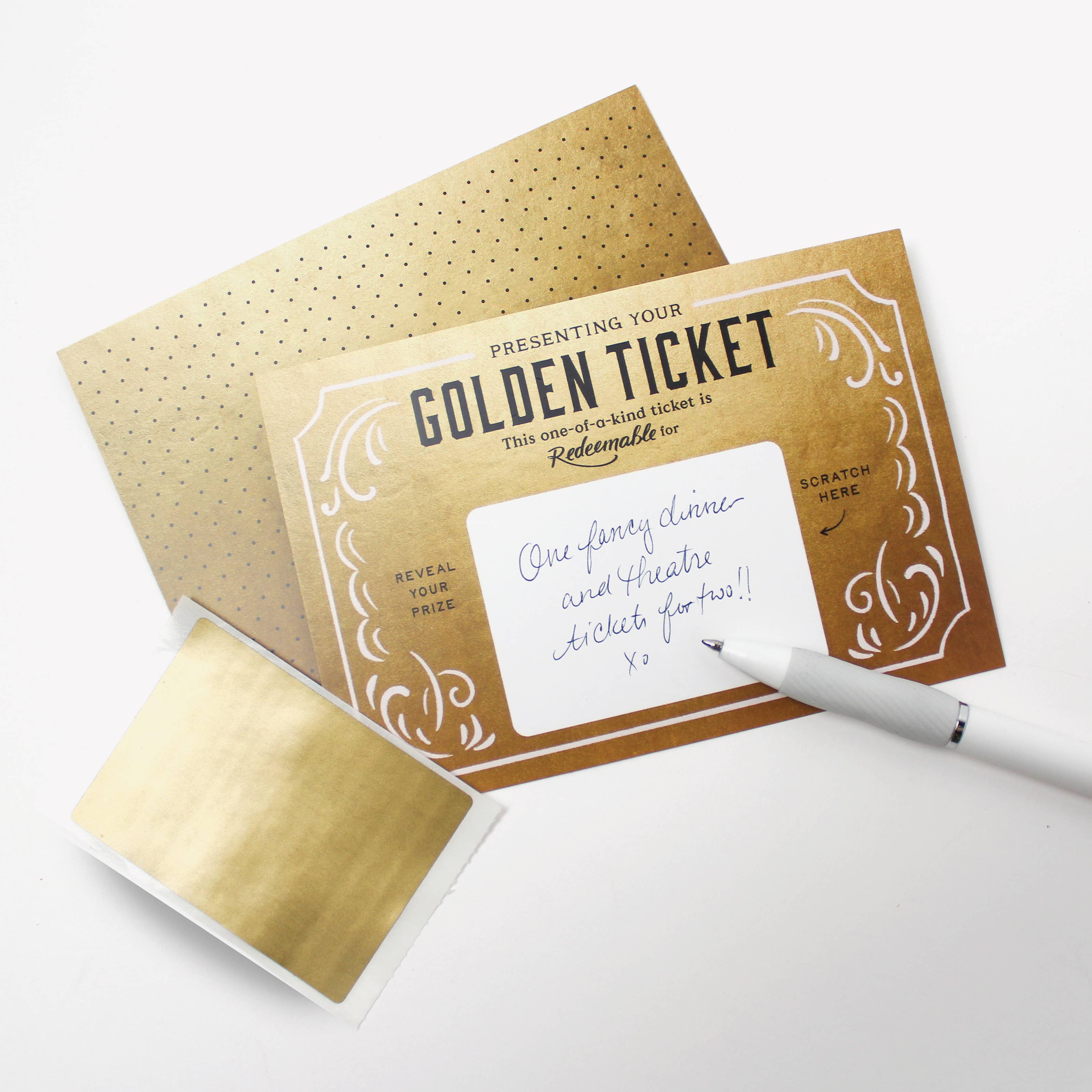 Golden Tickets - Box of 12