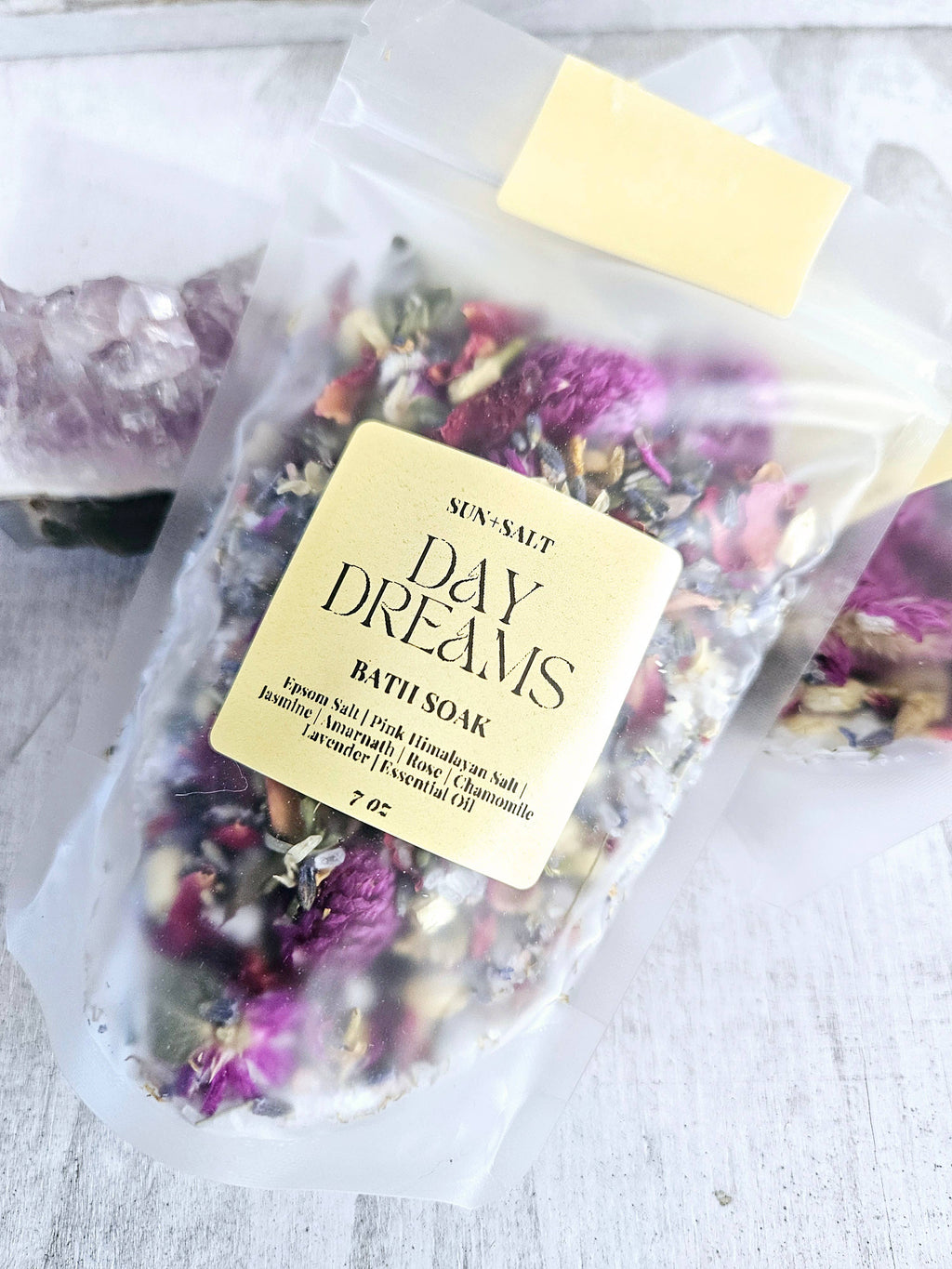 Day Dream Bath Soak - Bath Salts - Floral Soak -Lux&Lou -
