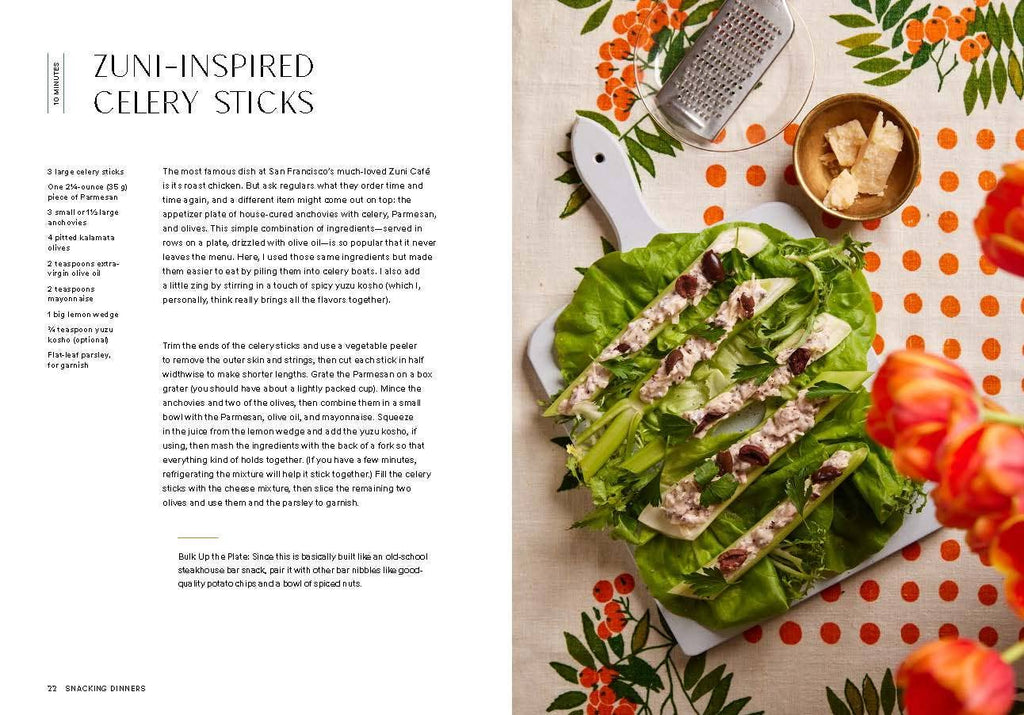 "Snacking Dinners" - Chronicle Books