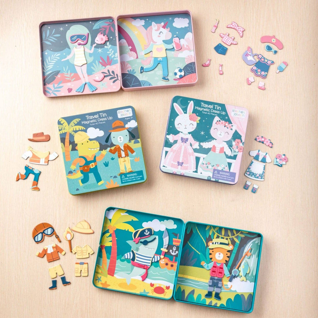 Travel Tin Magnetic Dress Up- 3 Designs