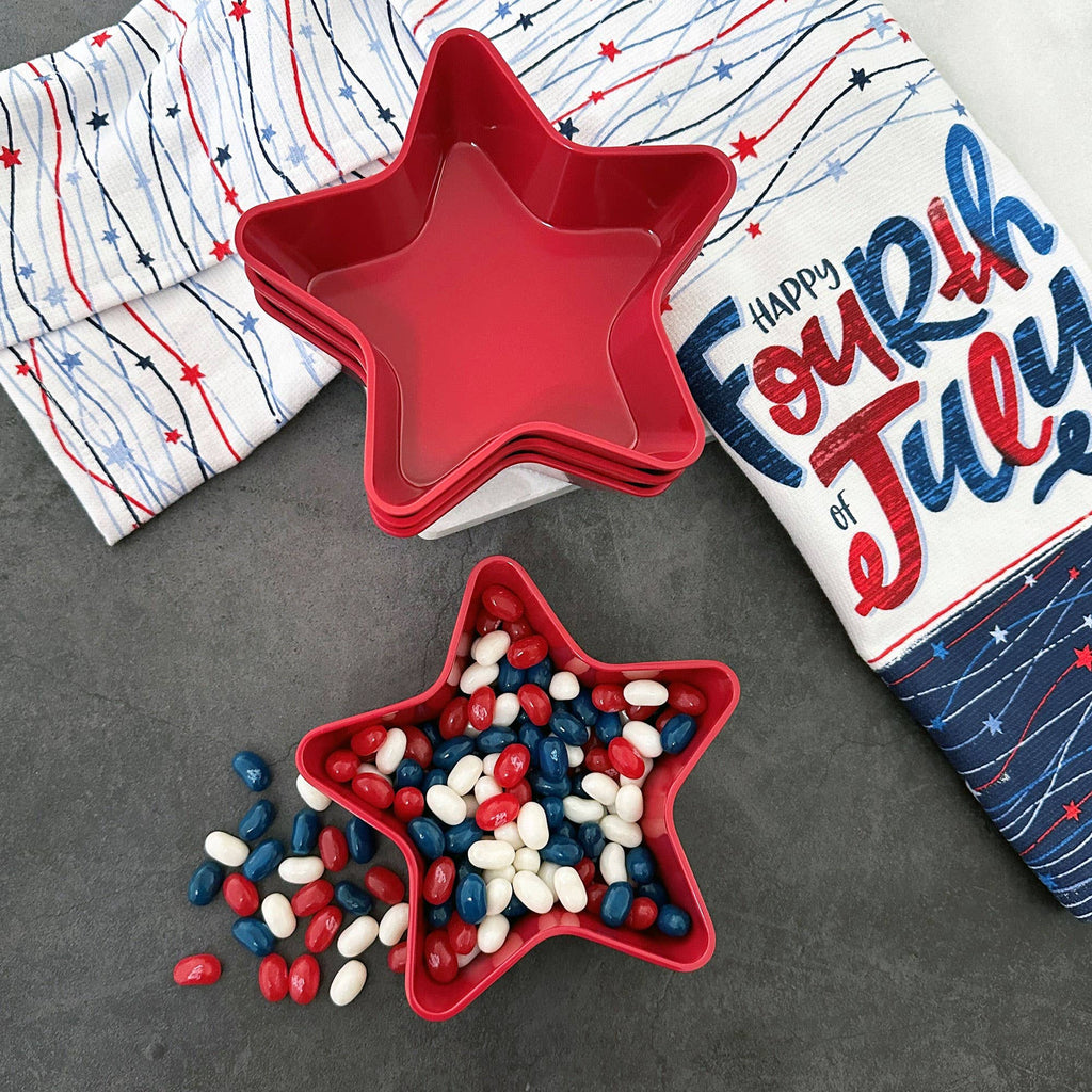 Patriotic Star Melamine 5 1/2" Bowl