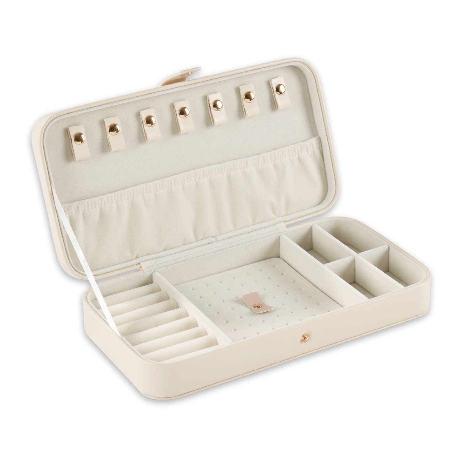 Isla Multi-Compartment Travel Jewelry Case