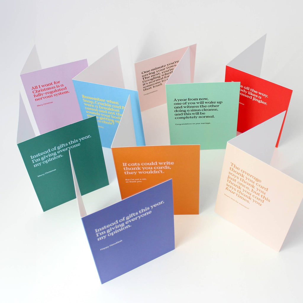 Sinus Cleanse Wedding Card