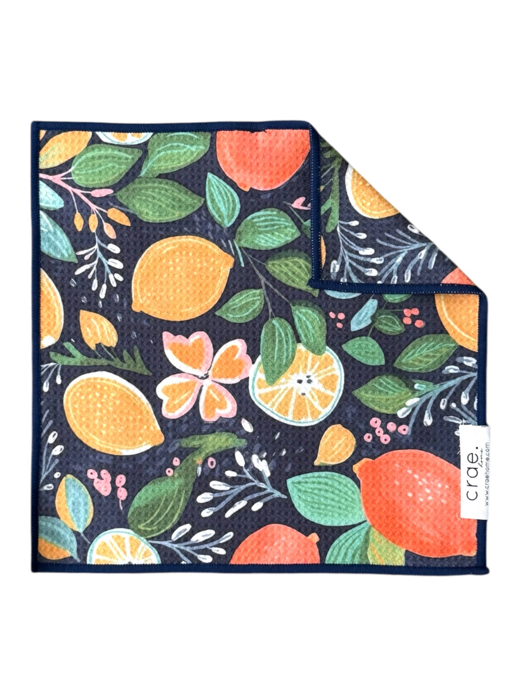 Clementine: Double-Sided Washcloth -Crae.Home -