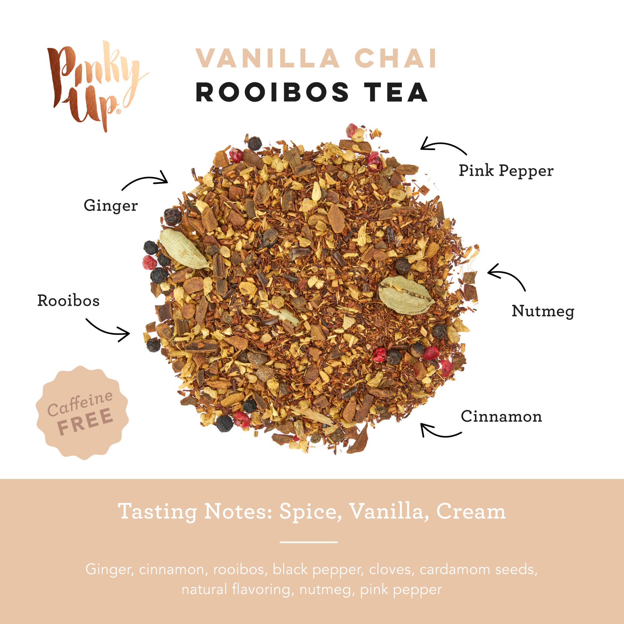 Vanilla Chai Rooibos Tea 15 Sachets