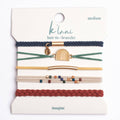 "Imagine" Gold Rainbow Themed Hair Tie Bracelets- K'lani hair tie bracelets