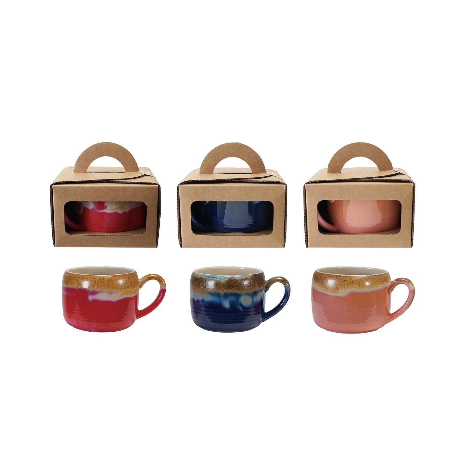 4"Rd x 3"H Stoneware Mug,