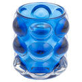 LUCIA HOBNAIL VOTIVE  COBALT (F25)