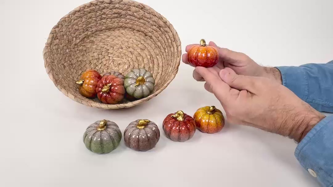 Pumpkin Figurine