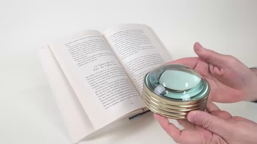 Dome Concave Lens Desk Top Magnifier
