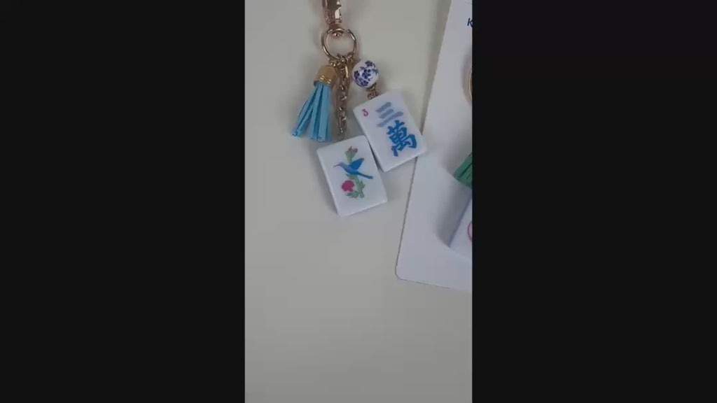 Mahjong Bag Charms- 3 Designs